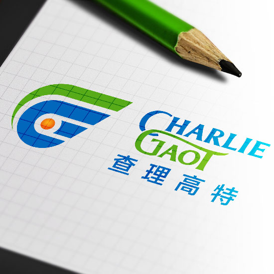 青岛查理高特健康管理公司标志设计公司logo设计品牌形象设计